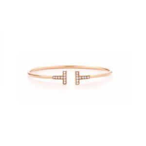 DAISY CRYSTAL BANGLE ROSE GOLD