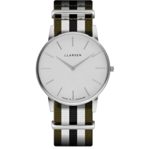 LLARSEN OLIVER Steel Watch Nato