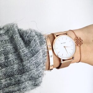 KLARF CLASSIC WHITE & ROSE GOLD