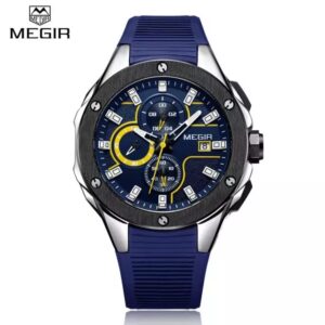 MEGIR Chronograf Sportsur Yellow