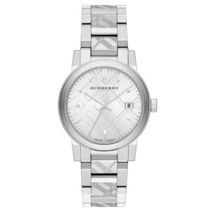 BURBERRY "The City" Silver BU9037