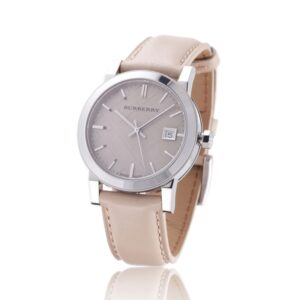 BURBERRY Beige Leather BU9107