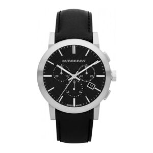 BURBERRY Chronograph Black Dial BU9356