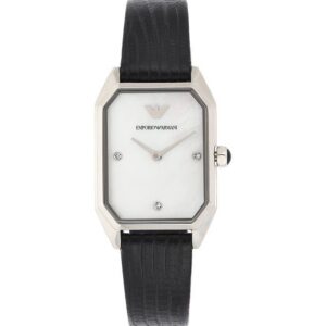 Emporio Armani Giola Quartz Crystal Leather AR11148