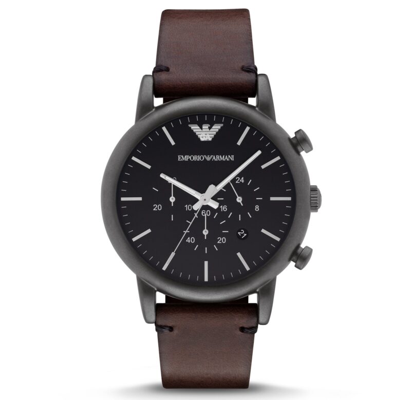 Emporio Armani Sportivo Chronograph Leather AR1919