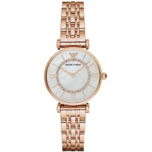 Emporio Armani Gianni T-bar Rosegold White AR1909