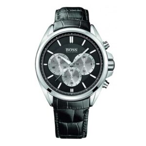 HUGO BOSS Chronograph Croc Black