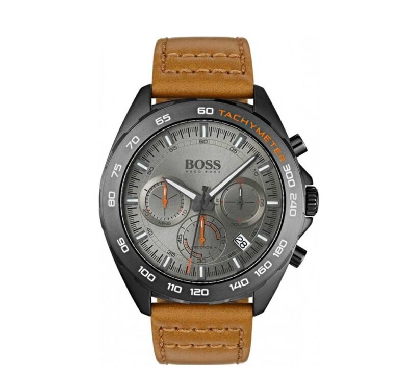 HUGO BOSS Intensity Brown Leather Watch HB1513664