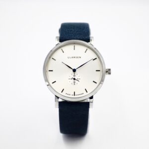 LLARSEN JOSEPHINE Steel Watch Ocean Leather