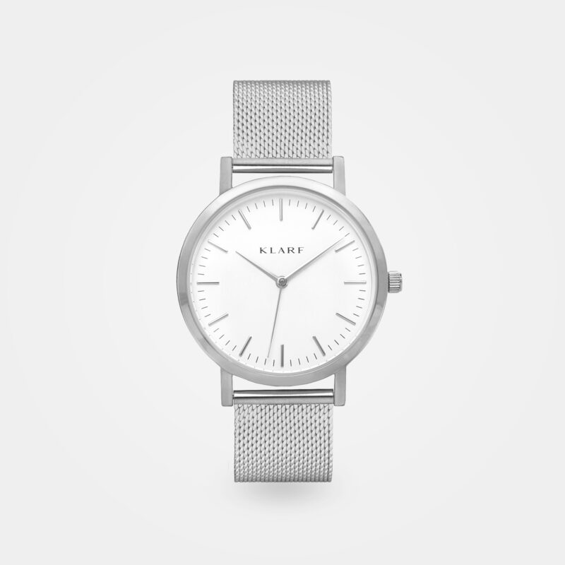 KLARF CLASSIC WHITE & SilVER