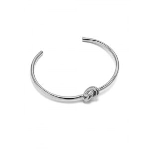 JOLIE KNOT BANGLE SILVER