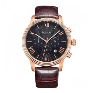 MEGIR Chronograf NERO BROWN