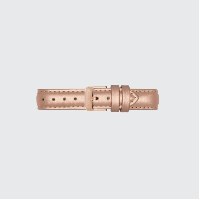 KLARF PETITE ROSEGOLD LEATHER