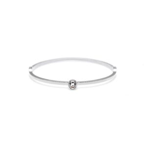 DAISY GRACE BANGLE SILVER