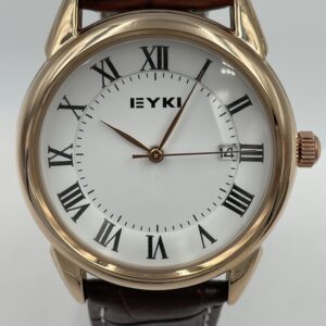 EYKI Roma Rosegold Brown Leather